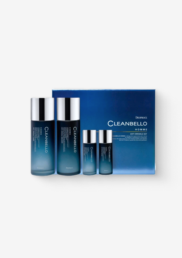 Deoproce Cleanbello Homme Набор против морщин