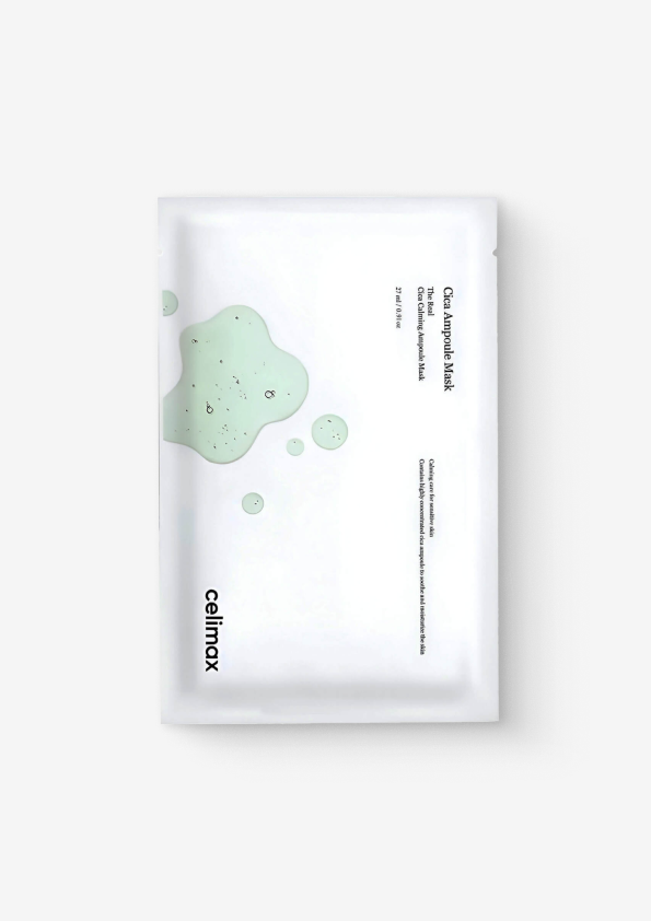 Celimax The Real Cica Calming Ampoule Mask