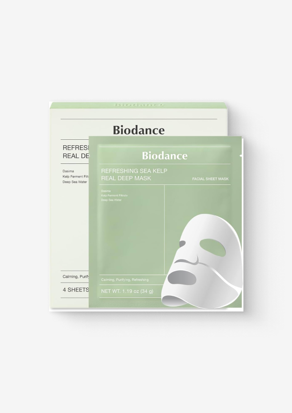 BIODANCE REFRESHING SEA KELP REAL DEEP MASK 34g