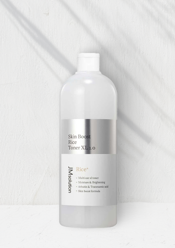 JM SOLUTION SKIN BOOST RICE TONER XL 1.0 600ml