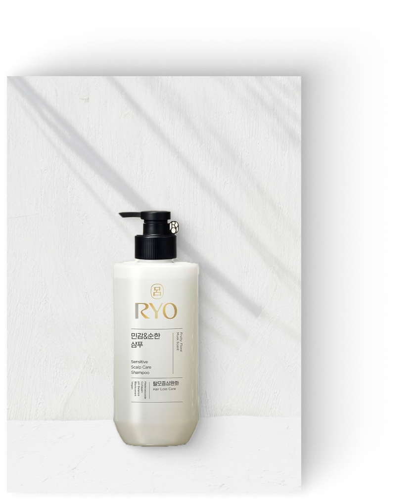 RYO SENSITIVE SCALP CARE SHAMPOO 480ml
