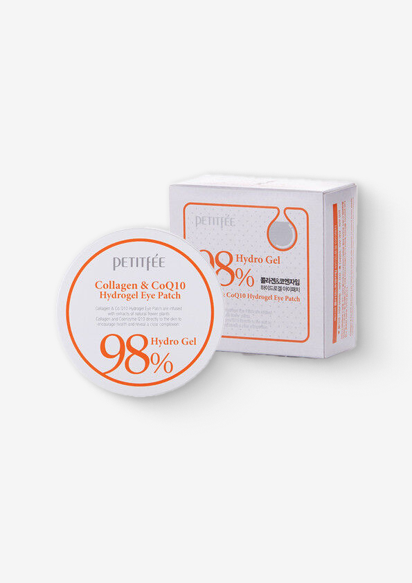 Гідрогелевий патч під очі Petitfee Collagen & CoQ98 60шт