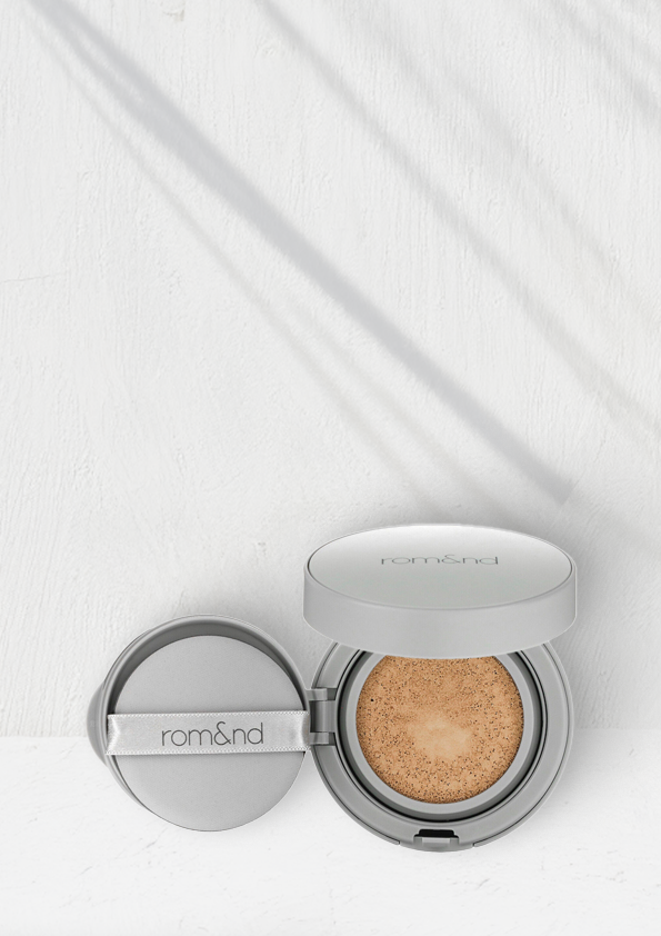 Matte cushion Rom&nd Nu Zero Cushion 03 Beige 23 SPF24 PA++