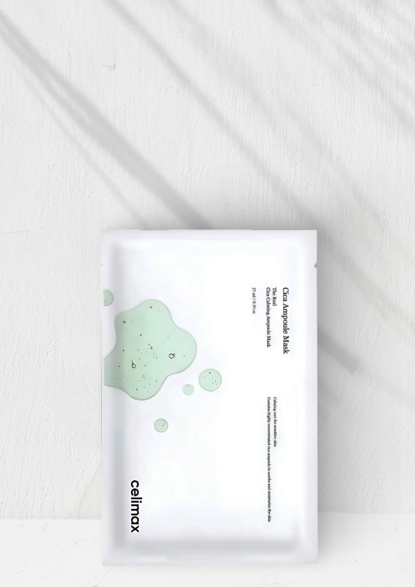Celimax The Real Cica Calming Ampoule Mask