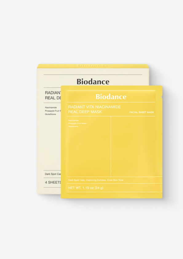 BIODANCE RADIANT VITA NIACINAMIDE REAL DEEP MASK 34g
