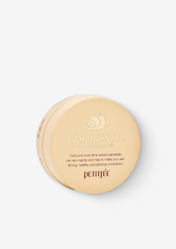 Гідрогелевий патч під очі Petitfee Gold and Snail 60шт