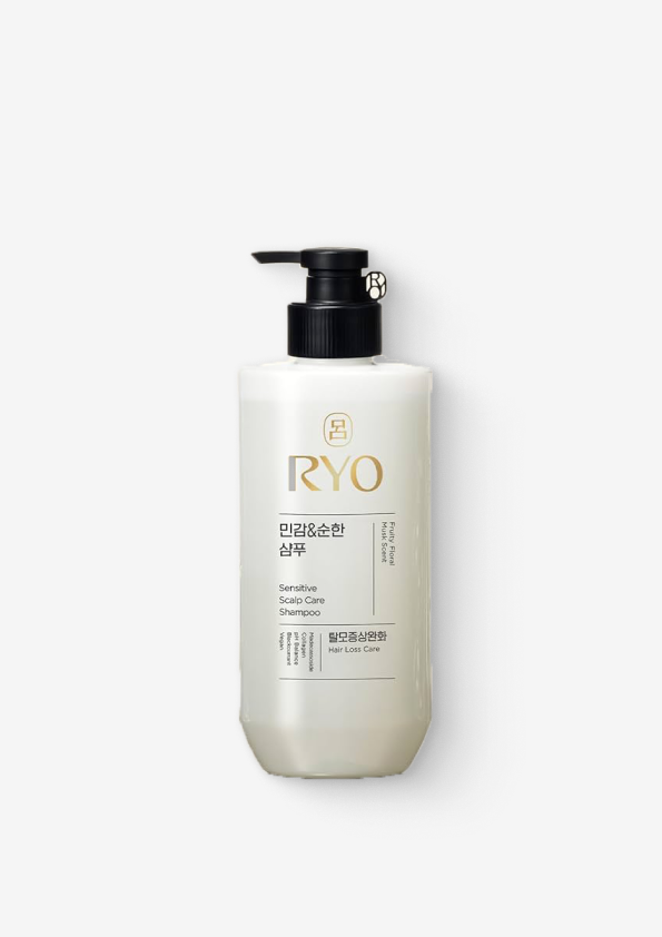 RYO SENSITIVE SCALP CARE SHAMPOO 480ml