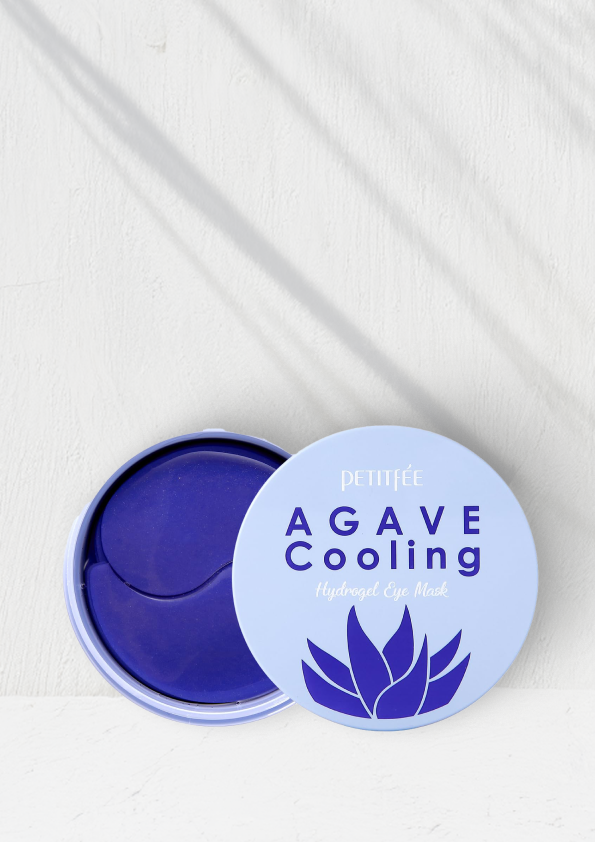 Гидрогелевая охлаждающая маска для глаз Petitfee Agave 60 шт. (30 пар)