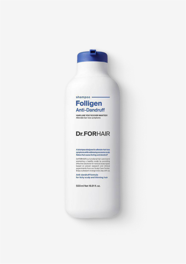 Dr.FORHAIR Folligen Anti-Dandruff Shampoo  500 мл