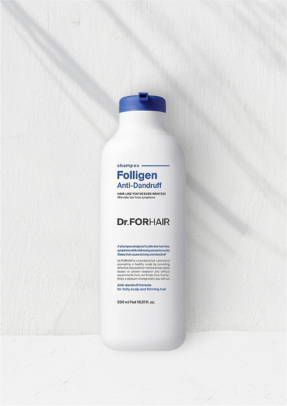 Dr.FORHAIR Folligen Anti-Dandruff Shampoo  500 мл