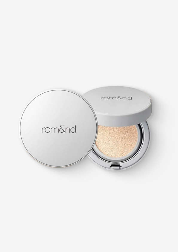 Matte cushion Rom&nd Nu Zero Cushion 02 Natural 21 SPF24 PA+++