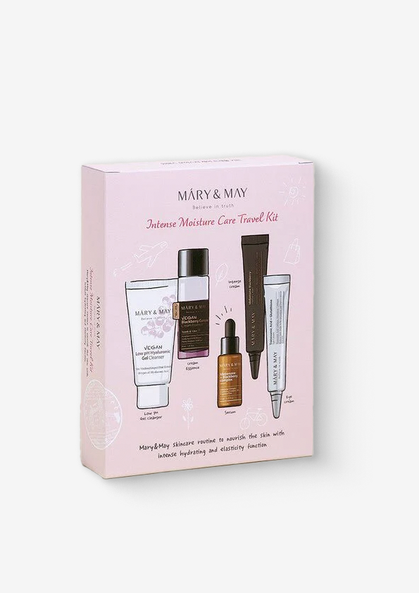 MARY&amp;MAY INTENSE MOISTURE CARE TRAVEL KIT