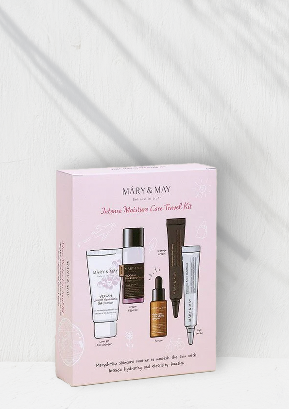 MARY&amp;MAY INTENSE MOISTURE CARE TRAVEL KIT