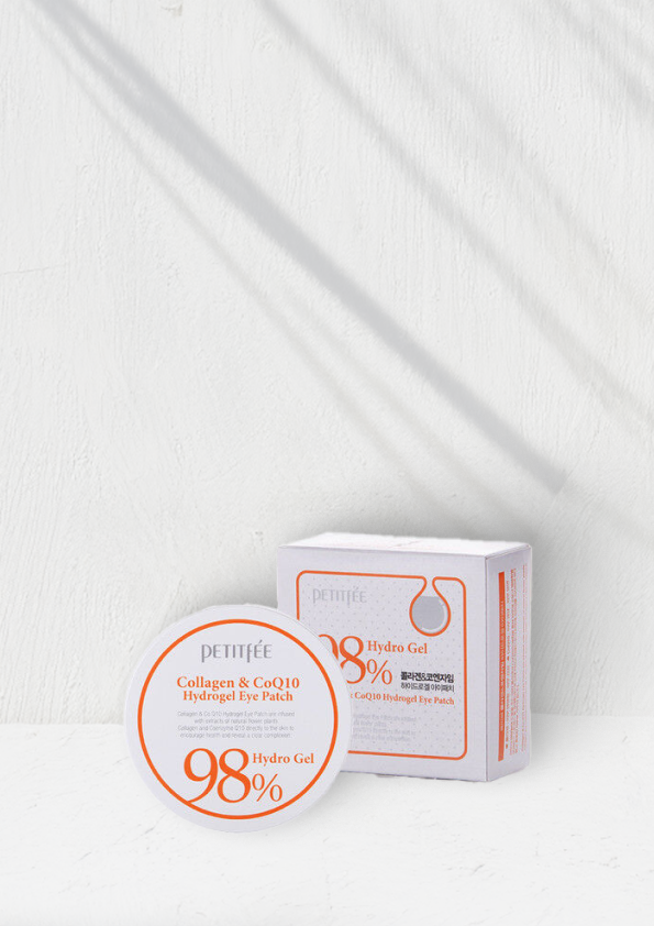 Гідрогелевий патч під очі Petitfee Collagen & CoQ98 60шт