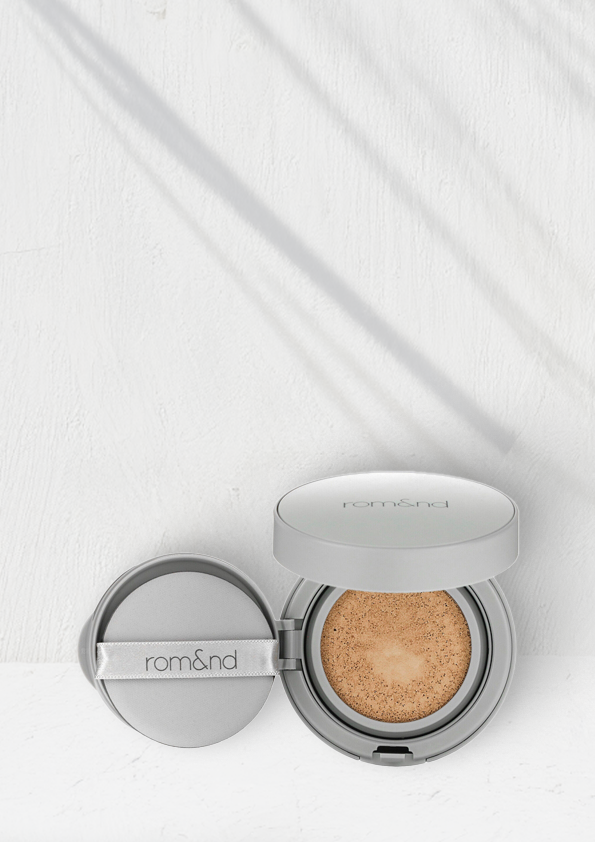 Matte cushion Rom&amp;nd Nu Zero Cushion 03 Beige 23 SPF24 PA++