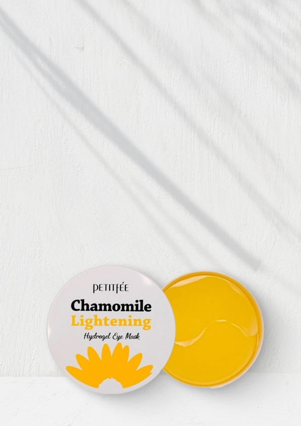 Освітлюючий гідрогелевий патч під очі Petitfee Chamomile 60шт