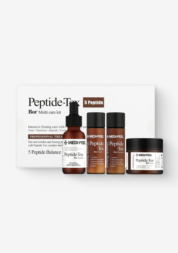 Lifting kit with botox effect Peptide-Tox 5 Peptide Bor Multi Care Kit